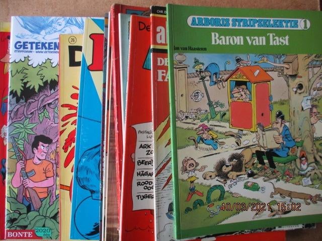 adv0304 diverse stripboeken 1, Boeken, Eén stripboek, Ophalen, Gelezen