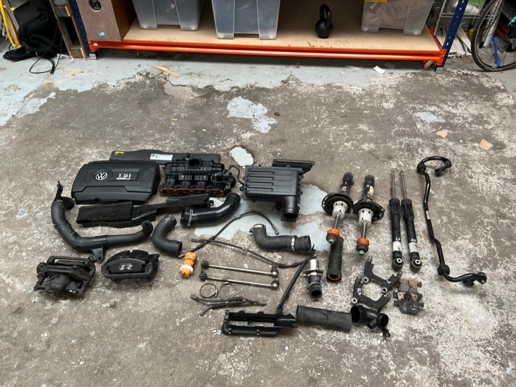 Onderdelen Volkswagen Golf R 2017 (minimaal gebruikt), Ophalen, Gebruikt, Audi