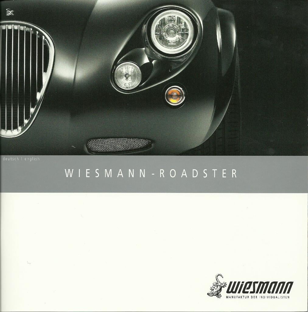 Wiesmann roadster folders, Ophalen of Verzenden, Gelezen, Overige merken