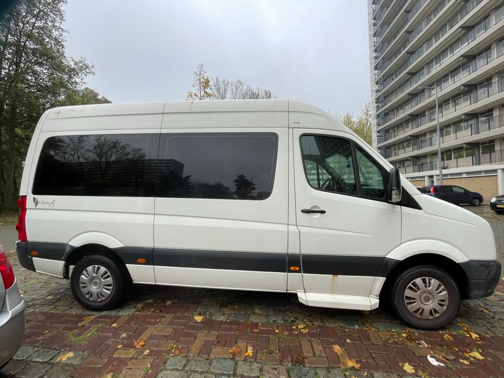 Volkswagen Crafter 35 2.5 TDI 80KW Kombi 2008 Wit, Auto's, Achterwielaandrijving, 2000 kg, Wit, 2634 kg