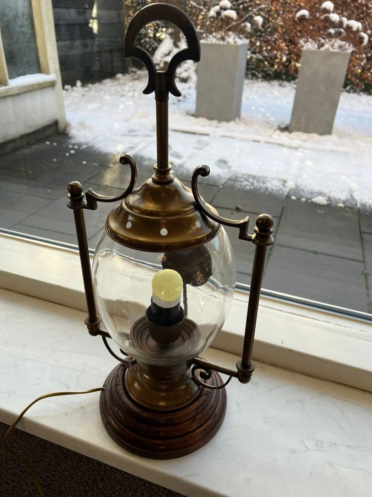 Tafellamp klassiek WD-028, Huis en Inrichting, Lampen | Tafellampen, Minder dan 50 cm, Ophalen