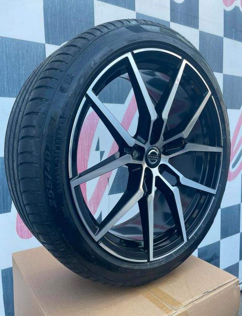 21 inch Volvo  XC60 velgen 5x108 + pirelli banden V60 V90, 255 mm, Banden en Velgen, Zomerbanden, 21 inch