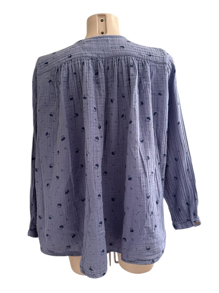 Des Petit Hauts shirt lange mouw M, Kleding | Dames, Truien en Vesten, Blauw, Ophalen of Verzenden, Zo goed als nieuw