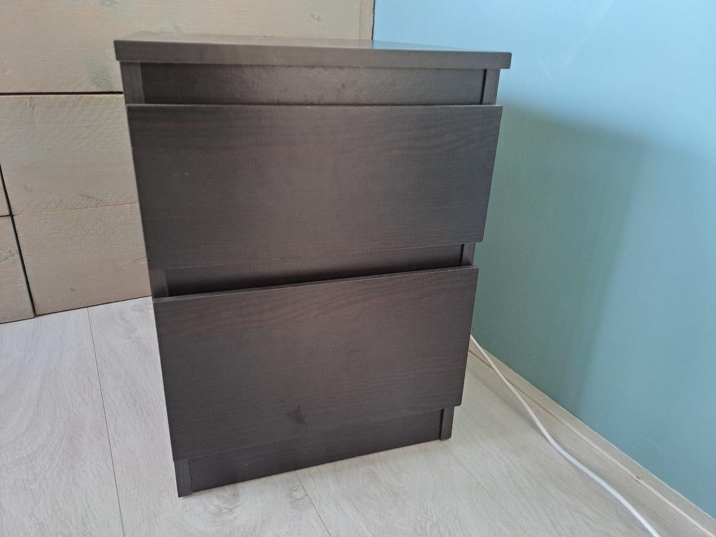 Ikea Malm nachtkasje, Huis en Inrichting, Ophalen, Gebruikt, Minder dan 45 cm, 55 tot 70 cm
