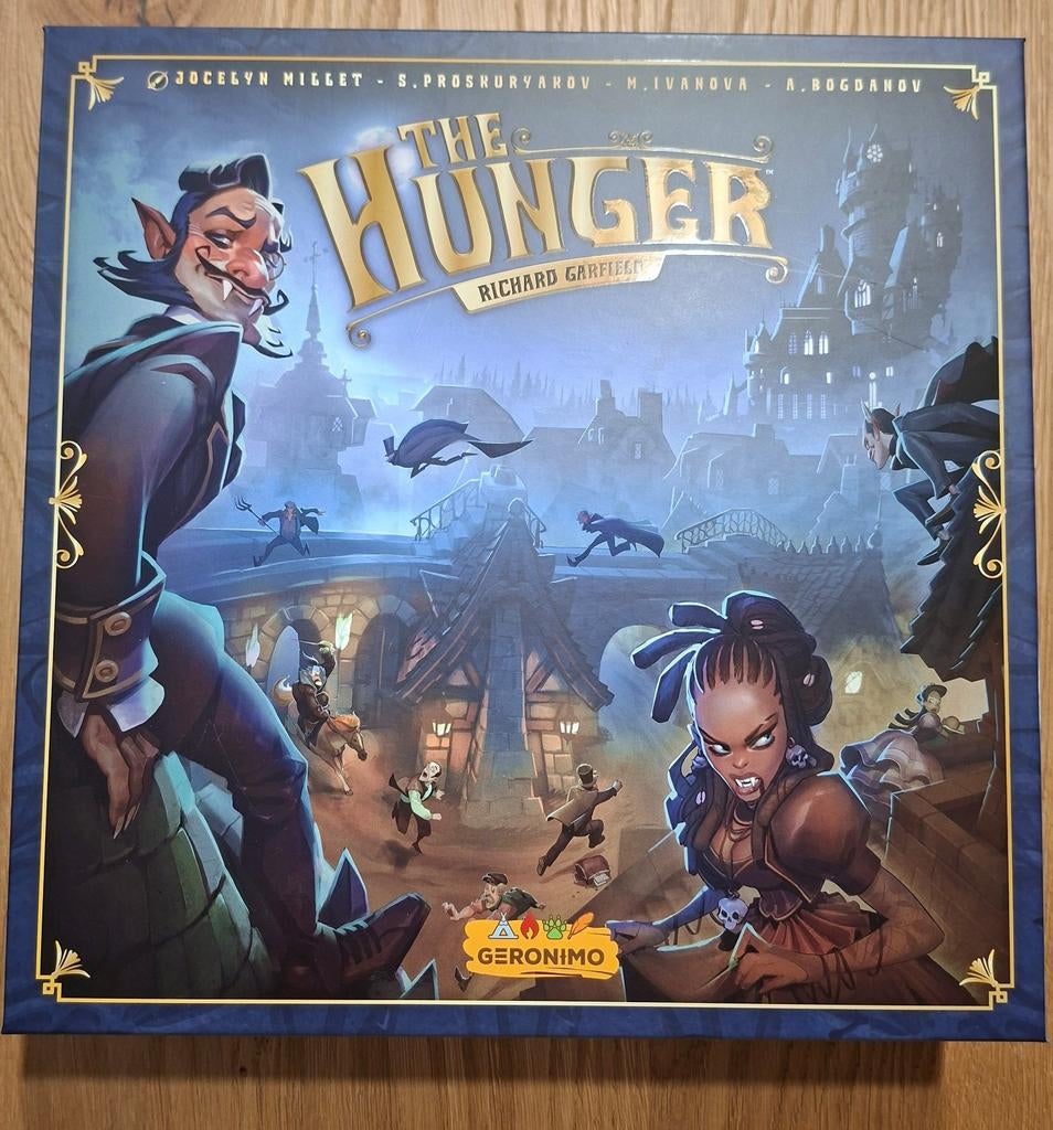 The Hunger - Richard Garfield Bordspel (Zo goed als nieuw), Hobby en Vrije tijd, Gezelschapsspellen | Bordspellen, Vijf spelers of meer