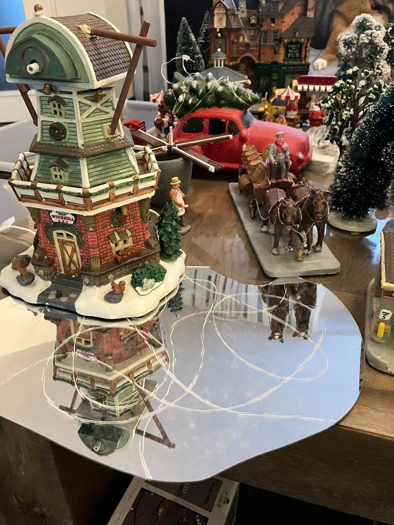 Lemax kerstdorp met accessoires., Diversen, Kerst, Ophalen of Verzenden