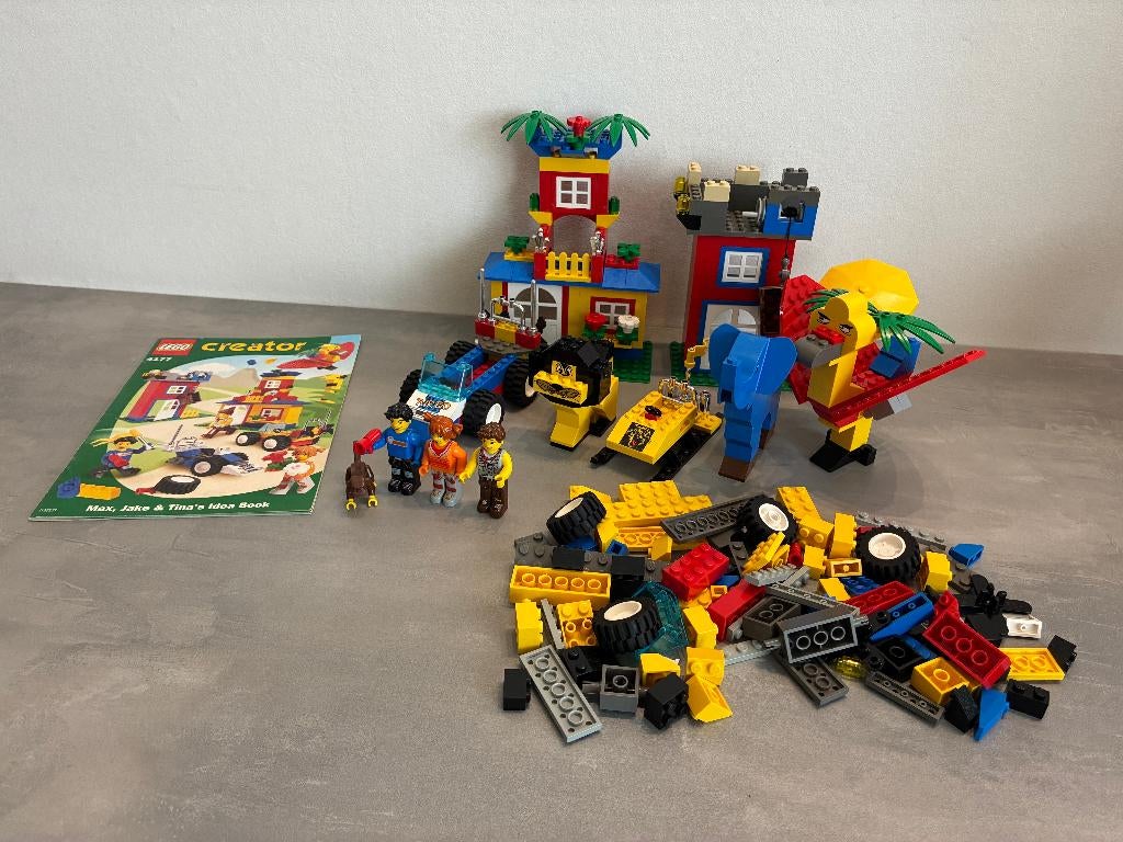 Lego 4177 Creator Building Stories with Na-Na Bird, Ophalen of Verzenden, Zo goed als nieuw, Complete set, Lego