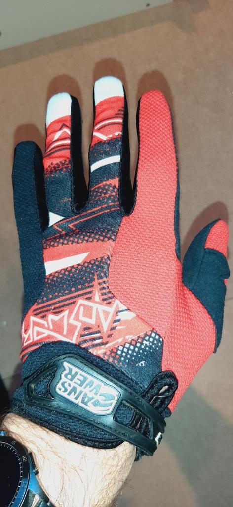 Motorcross handschoenen maat L, Gebruikt, Ophalen of Verzenden, L, Handschoenen