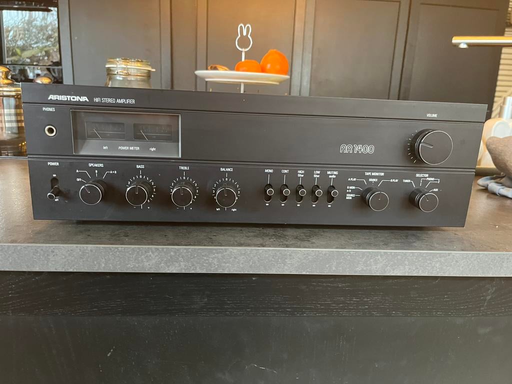Zeer nette aristona ar1400 versterker, Audio, Tv en Foto, Versterkers en Receivers, Zo goed als nieuw, Minder dan 60 watt, Overige merken