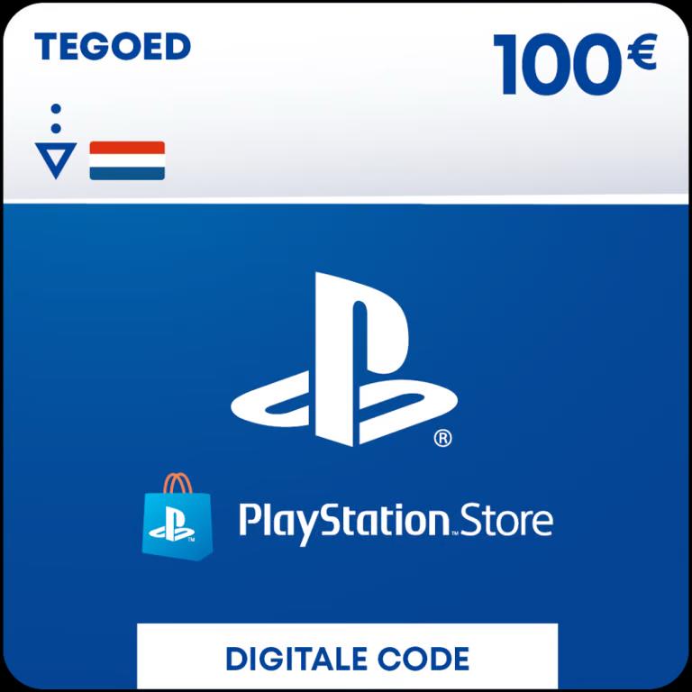 PSN €100 Playstation Network Card tegoedbon cadeaubon vouch, Eén persoon, Cadeaubon