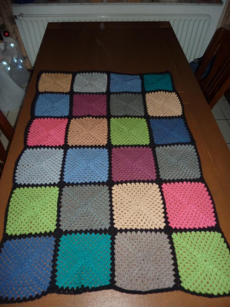 gehaakte lappendeken, Ophalen of Verzenden, Nieuw, Haken, Overige typen