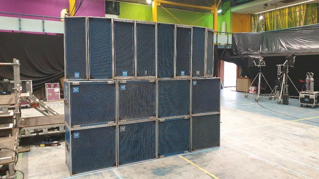 Stage Accompany Perfomer (p16 & p26) speakers, Audio, Tv en Foto, Luidsprekers, Gebruikt, 120 watt of meer, Front, Rear of Stereo speakers