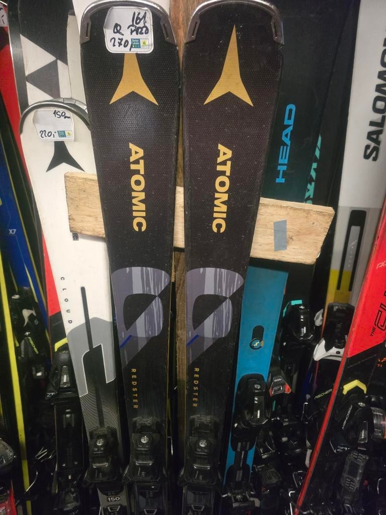 161cm ATOMIC REDSTER QPRO, Sport en Fitness, 160 tot 180 cm, Ophalen of Verzenden, Zo goed als nieuw, Carve