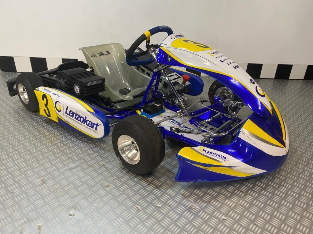 Gebruikte Lenzo Mini met LK electric 2021, Sport en Fitness, Karting, Ophalen, Gebruikt, Kart