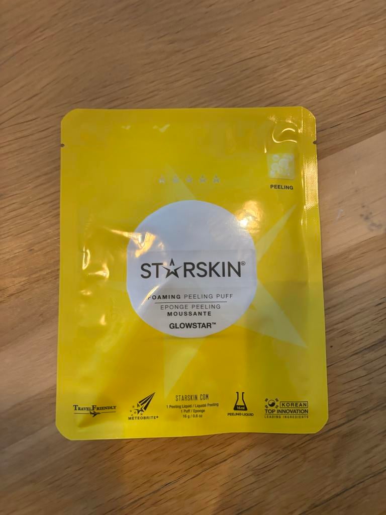 Starskin Foaming Peeling Puff - Nieuw!, Ophalen of Verzenden, Nieuw, Gehele gezicht, Reiniging