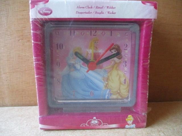 adv9790 disney princess wekker 1, Ophalen, Overige figuren, Zo goed als nieuw, Overige typen