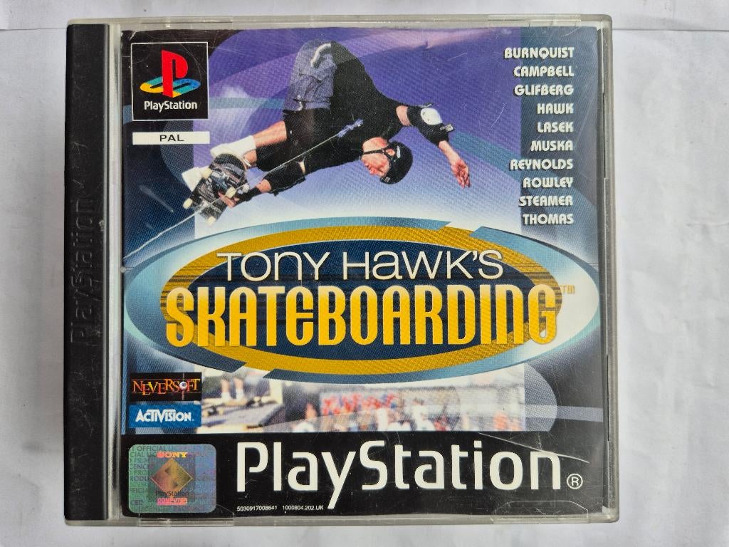 tony hawk"s SKATEBOARDING, Spelcomputers en Games, Games | Sony PlayStation 1, Gebruikt, 1 speler, Racen en Vliegen, Ophalen of Verzenden