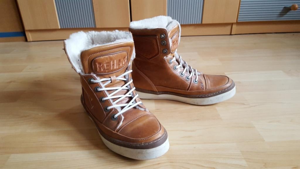 REHAB Boots - maat 40 (valt iets groter), Kleding | Heren, Schoenen, Ophalen of Verzenden, Zo goed als nieuw, Bruin, Boots