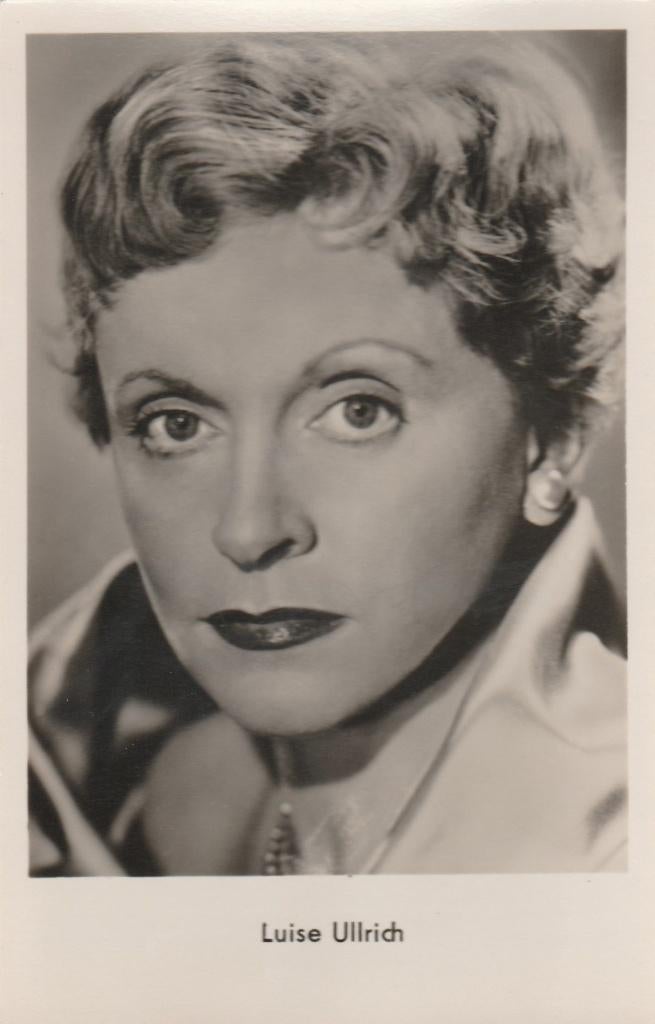 Ansichtkaart, Artiest,  Luise Ulrich  (305), Verzamelen, Verzenden, 1940 tot 1960, Sterren en Beroemdheden