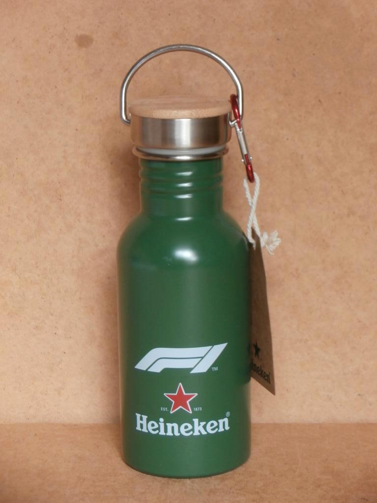 Heineken bier flesje drinkfles waterfles F1 bidon fles 500ml, Verzamelen, Biermerken, Ophalen of Verzenden, Nieuw, Flesje(s), Heineken