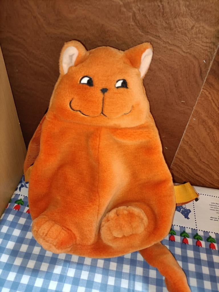 Jan Jans en de Kinderen rode kater rugtas rugzak, Ophalen of Verzenden, Zo goed als nieuw, Overige typen