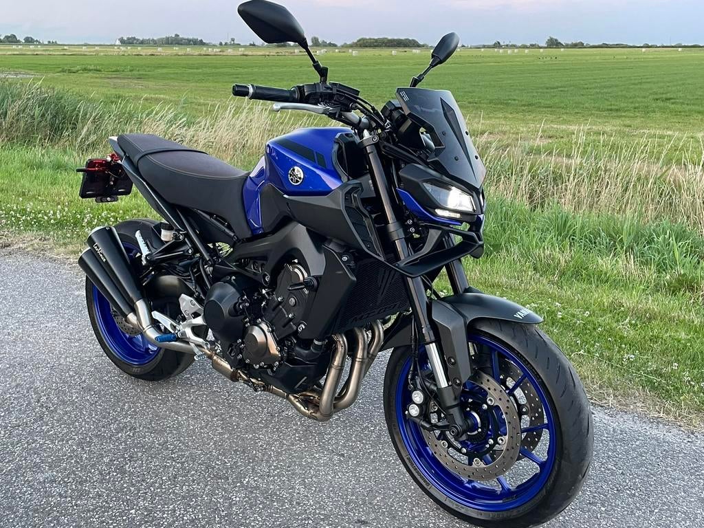 Leovince sport uitlaat voor yamaha mt 09 ( uitlaat demper ), Motoren, Onderdelen | Yamaha, Ophalen of Verzenden