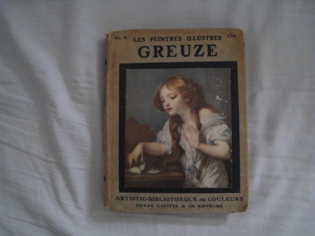 Les peintres illustres no. 8 Greuze, Ophalen of Verzenden, Gelezen