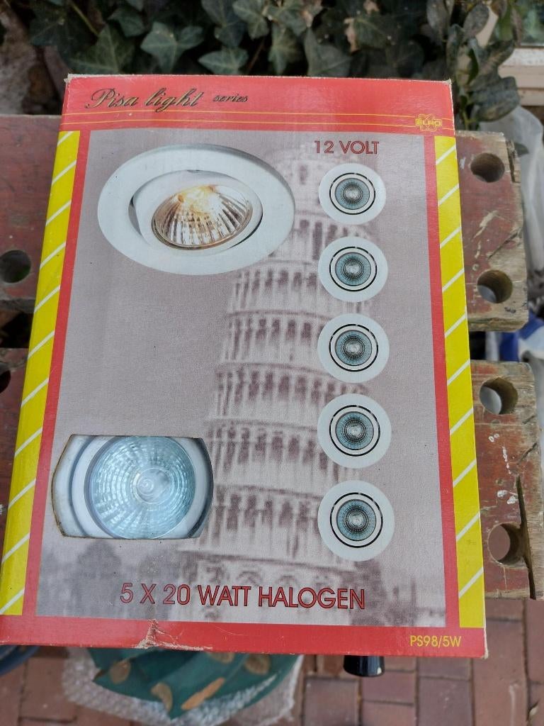 Plafond spot, Metaal of Aluminium, Ophalen of Verzenden, Zo goed als nieuw, Inbouw