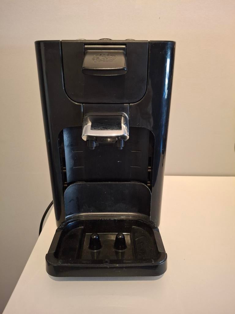 Senseo Koffiepadmachine - Zwart zit geen afdekplaatje bij, Gebruikt, Koffiemachine, Ophalen of Verzenden, 2 tot 4 kopjes