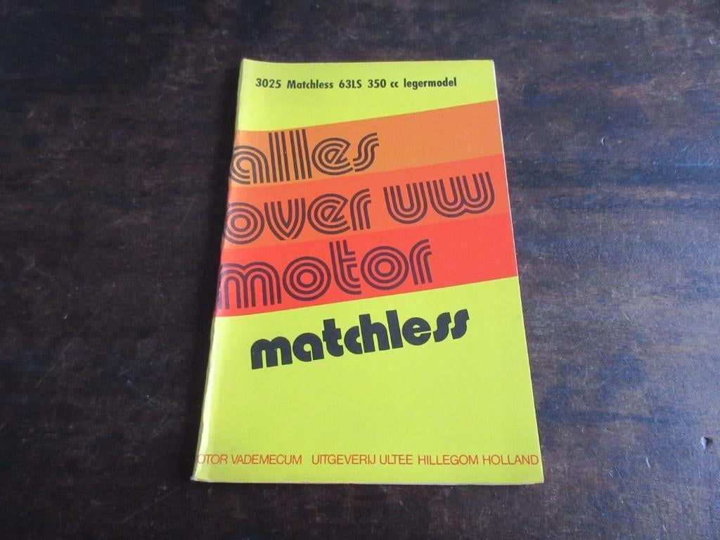 Matchless 63LS 350cc G3L werkplaatshandboek manual, Motoren, Ophalen of Verzenden, Overige merken