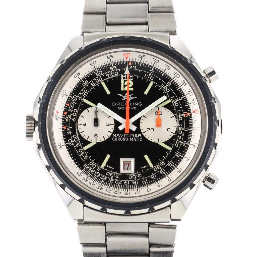 Breitling Navitimer 1806 Chrono-Matic 47 (Goed/ 1970's), Staal, Gebruikt, Staal, Breitling