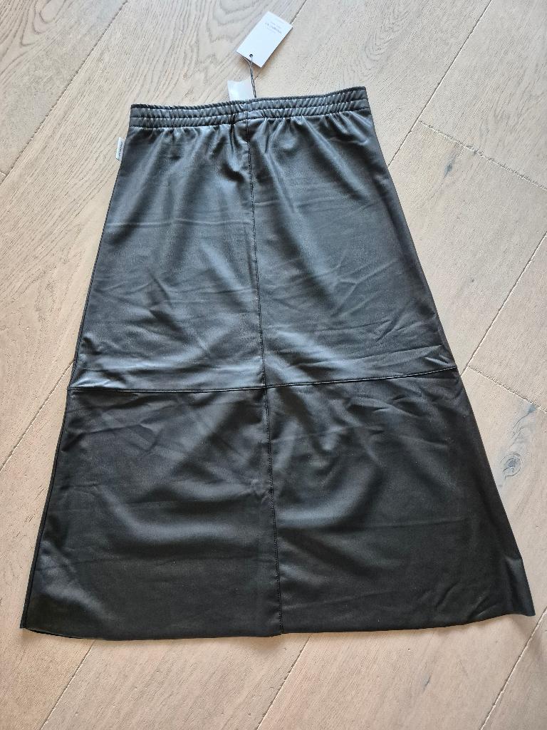 PENN & INK zwarte lederlook rok, maat L, NIEUW met kaartjes, Kleding | Dames, Rokken, Penn & Ink, Zwart, Maat 42/44 (L), Nieuw