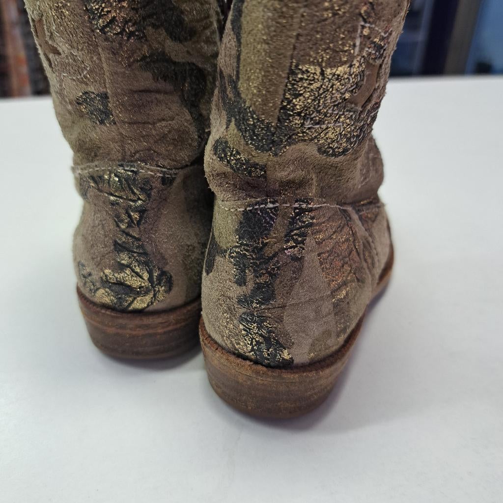 Zecchino d'oro Italiaanse cowboyboots 21 goud beige nr 49547, Meisje, ., Ophalen of Verzenden, Zecchino d'oro