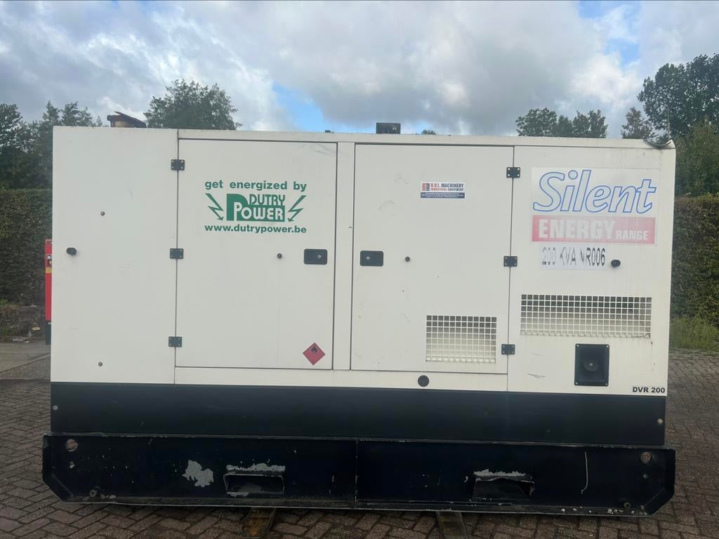 Gesan Volvo TAD733 GE 200 kVA aggregaat generatorset, Gebruikt, Dieselolie, Geluidgedempt, Ophalen of Verzenden