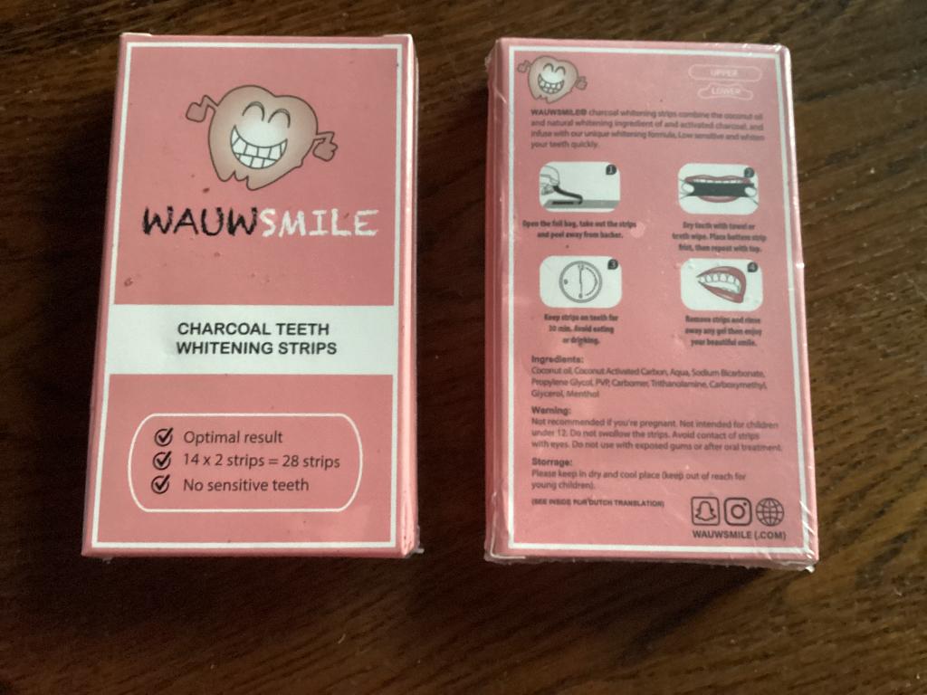 Wauw smile voor een witter gebit  2 pakjes, Sieraden, Tassen en Uiterlijk, Uiterlijk | Mondverzorging, Ophalen, Nieuw, Overige typen