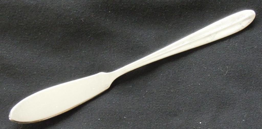 Nr K9: Verzilverd Gero Distinction botermesje, Antiek en Kunst, Ophalen of Verzenden