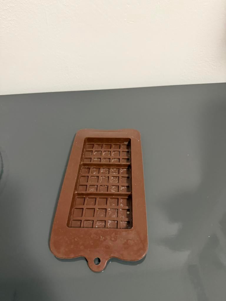 Chocolade repen mold, Hobby en Vrije tijd, Taarten en Cupcakes maken, Ophalen of Verzenden, Gebruikt, Taarten of Cupcakes, Bakvorm