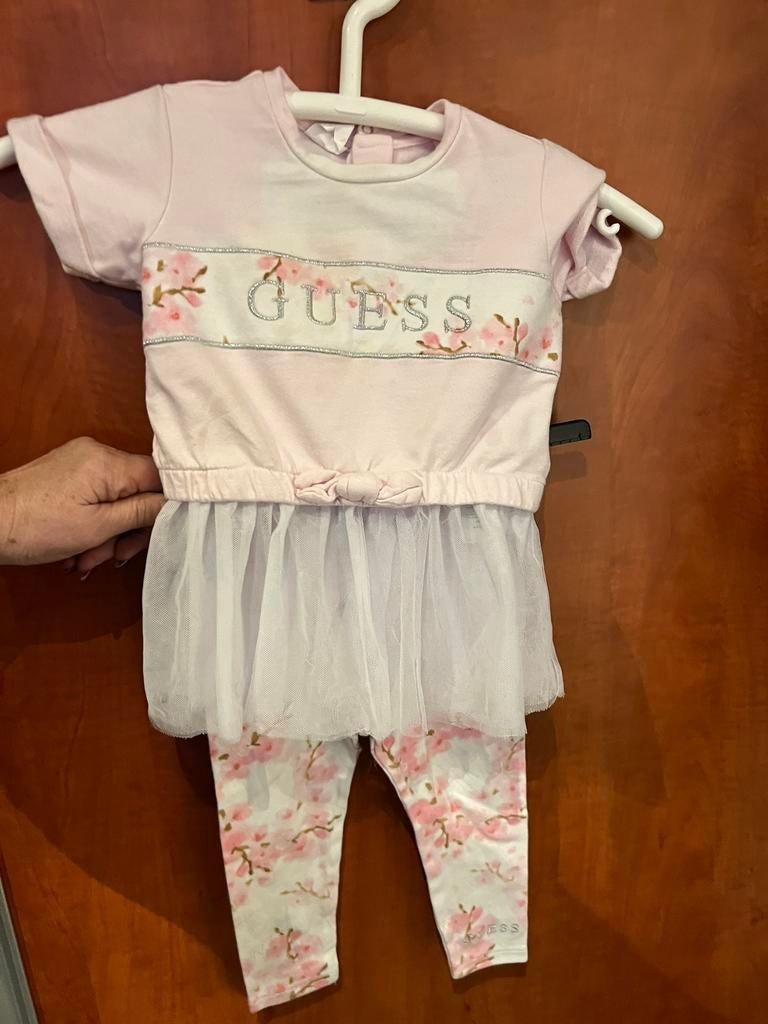 GUESS setje maat 98 origineel zgan, Meisje, Ophalen of Verzenden, Jurk of Rok, Guess