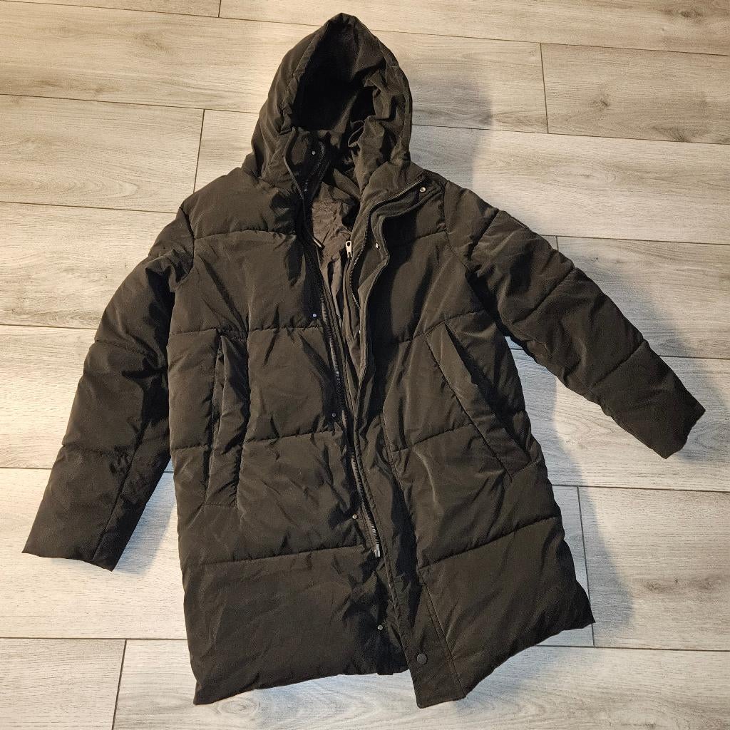 Zara parka winterjas, Zwart, Nieuw, Ophalen of Verzenden, Zara Man