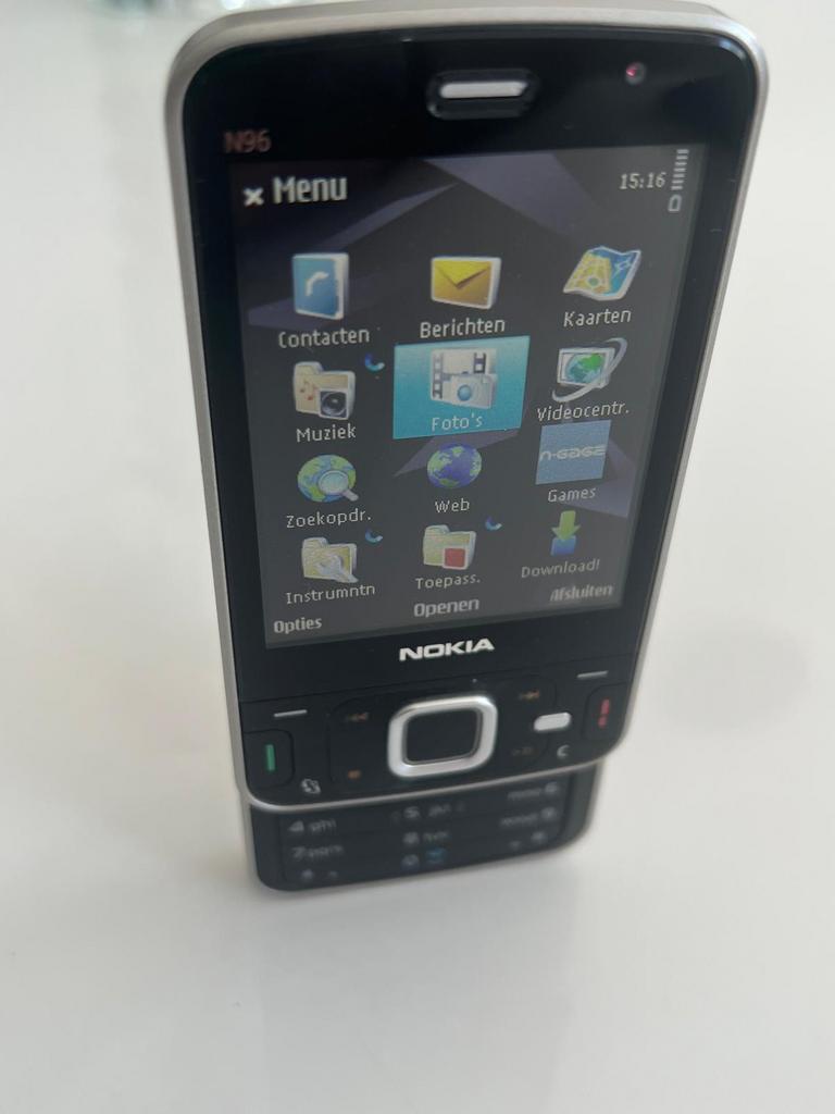 Te koop: Nokia N96 – Retro klassieker in topstaat!, Ophalen of Verzenden, Zo goed als nieuw, Zwart