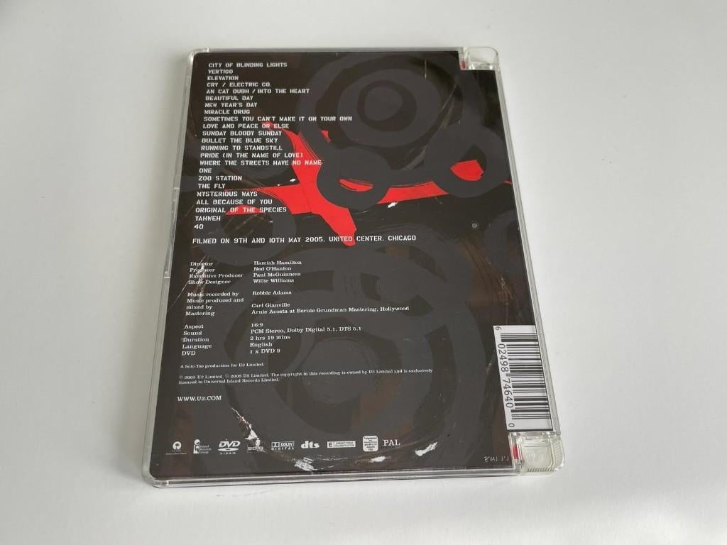 U2- Vertigo 2005 - Live from Chicago, Alle leeftijden, Ophalen of Verzenden, Zo goed als nieuw