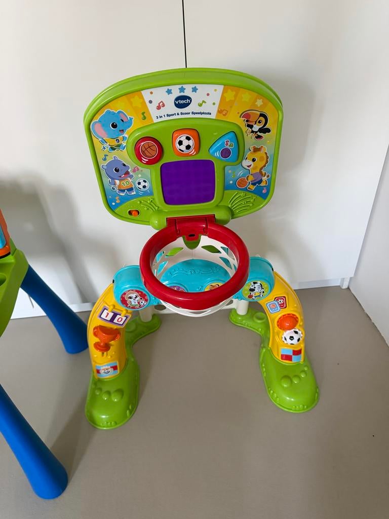 VTech 3-in-1 Sport en scoren, basket., Kinderen en Baby's, Ophalen, Zo goed als nieuw, Babygym, Met licht