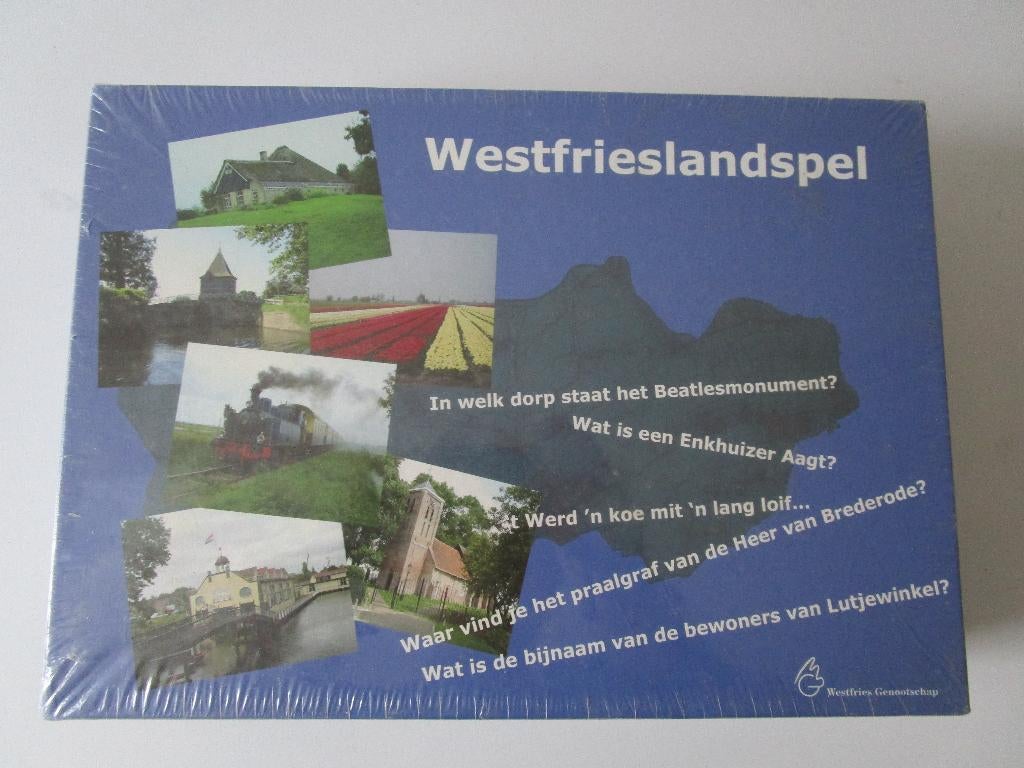 Westfrieslandspel, NIEUW., Hobby en Vrije tijd, Gezelschapsspellen | Bordspellen, Ophalen of Verzenden, Nieuw