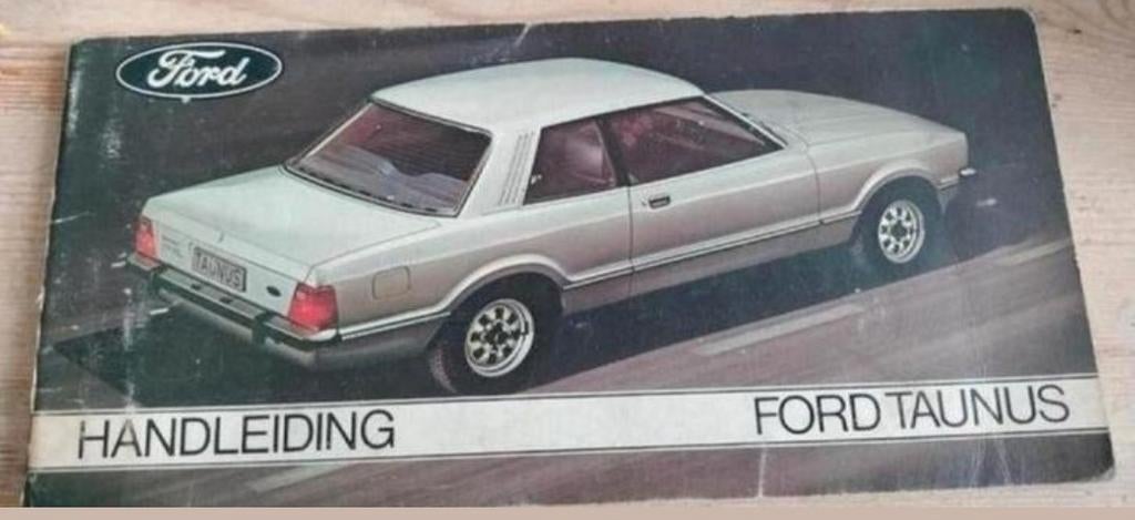 FORD TAUNUS TC 2 handleiding, nederlandstalig, Ophalen of Verzenden