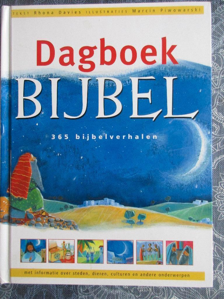Dagboek Bijbel 365 Bijbelverhalen ( voor elke dag 1 ), Ophalen of Verzenden, Zo goed als nieuw