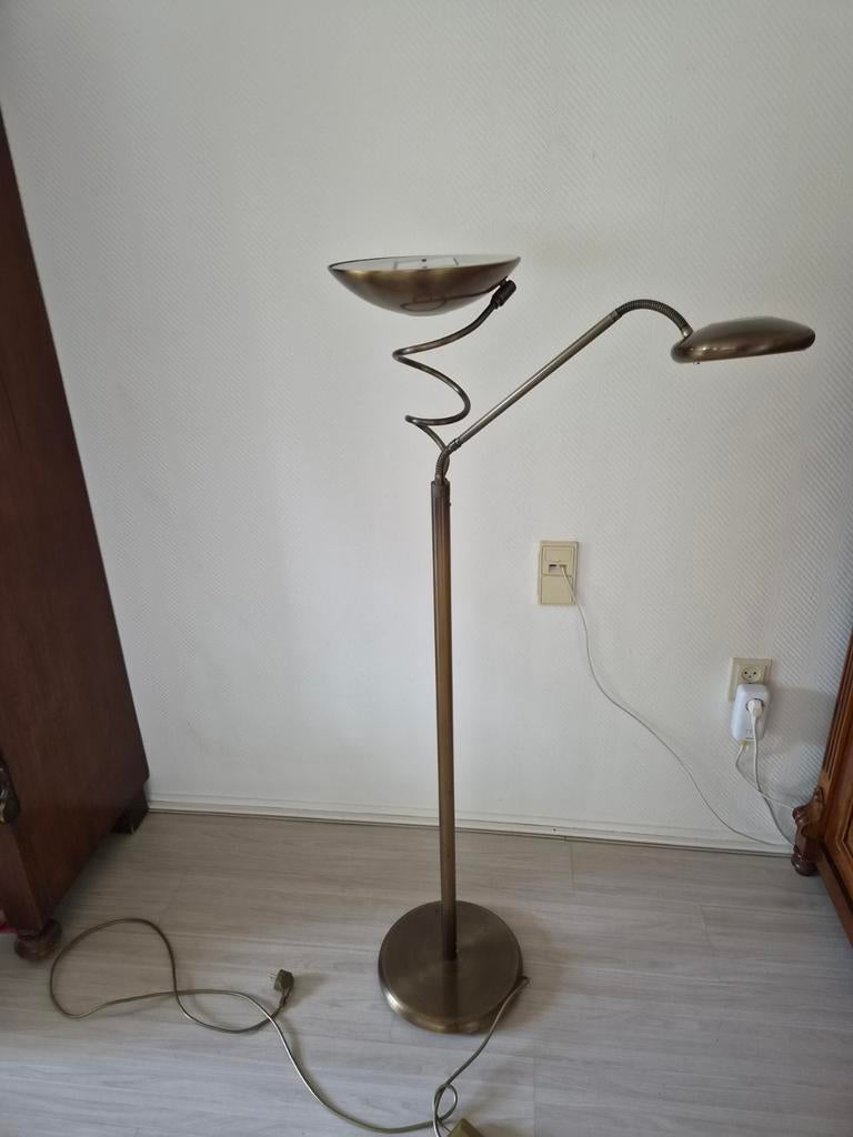 Staande schemerlamp, Ophalen, Metaal, 150 tot 200 cm