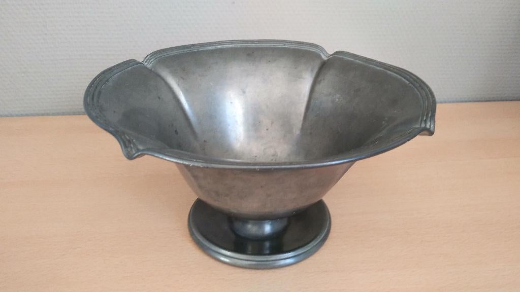 Tinnen schaal, Ophalen of Verzenden