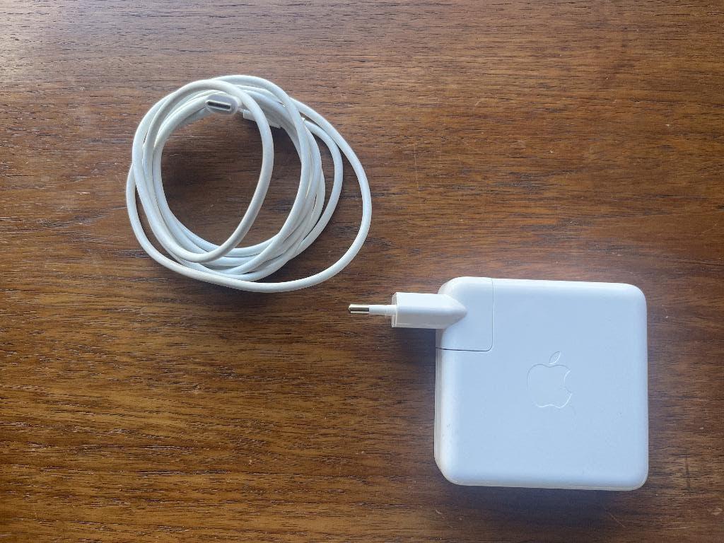 Originele Apple 87W USB-C oplader MacBook Pro, snelle lader, Ophalen of Verzenden, Zo goed als nieuw, Apple