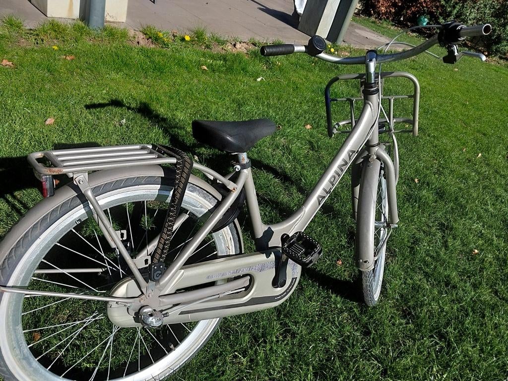 Meisjesfiets 24 inch - Gebruikt, Alpina, Fietsen en Brommers, Ophalen of Verzenden, Gebruikt, 24 inch, Alpina