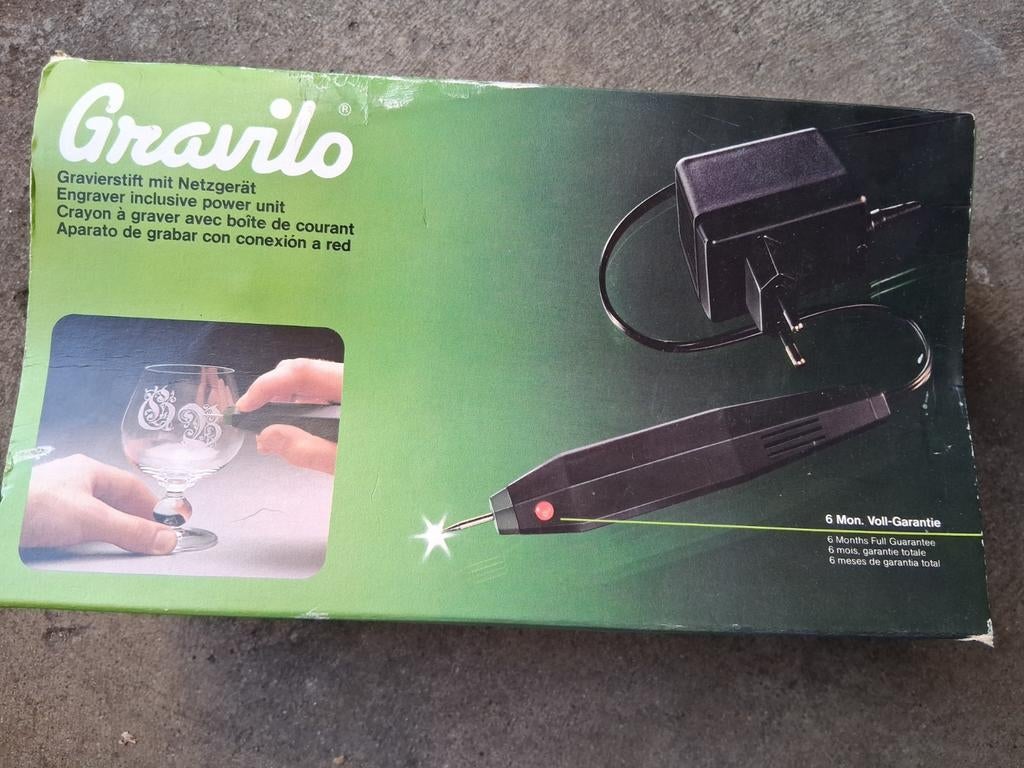 Gravilo graveerstift met netvoeding - MiniTool, Doe-het-zelf en Verbouw, Gereedschap | Overige machines, Ophalen of Verzenden